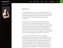 Tablet Screenshot of haesungpark.com